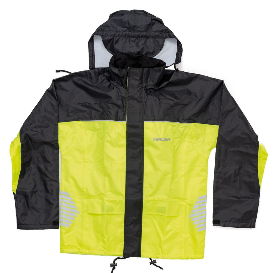 FLUO RAINJACKET fluo-black 8XL
