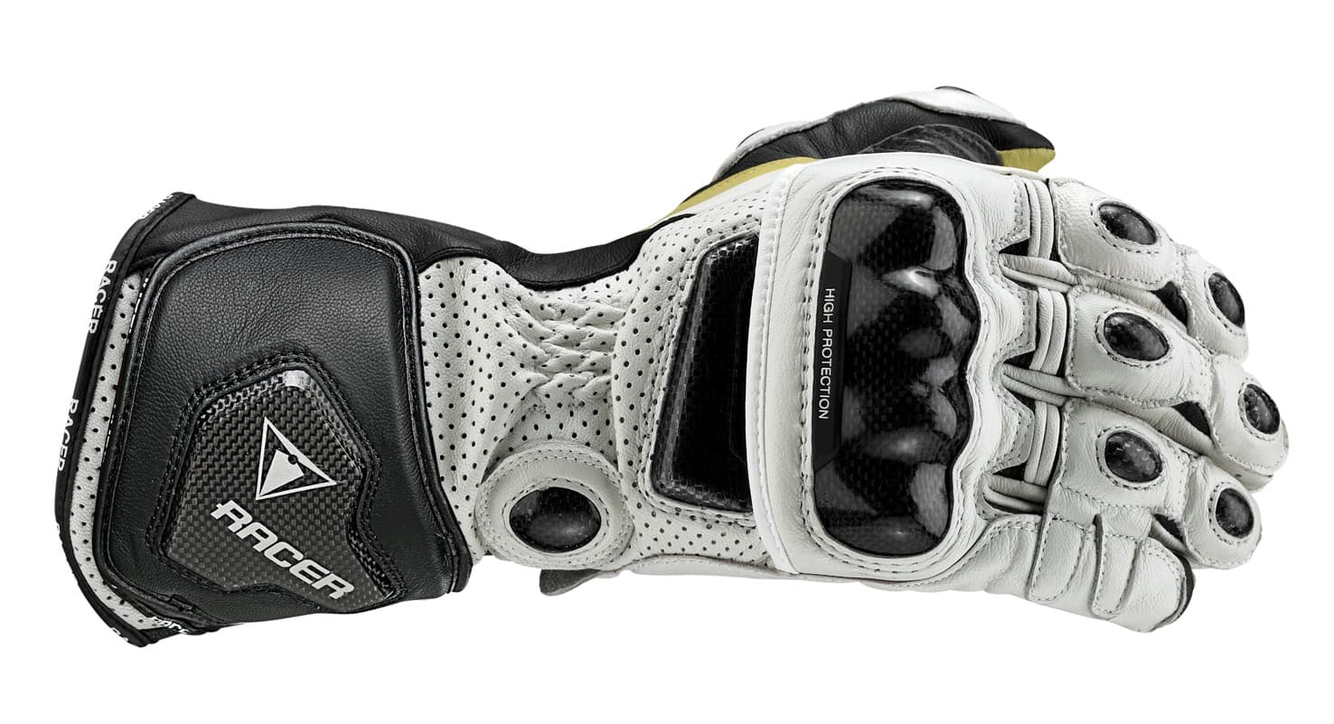 Handschuh HIGH RACER white XS