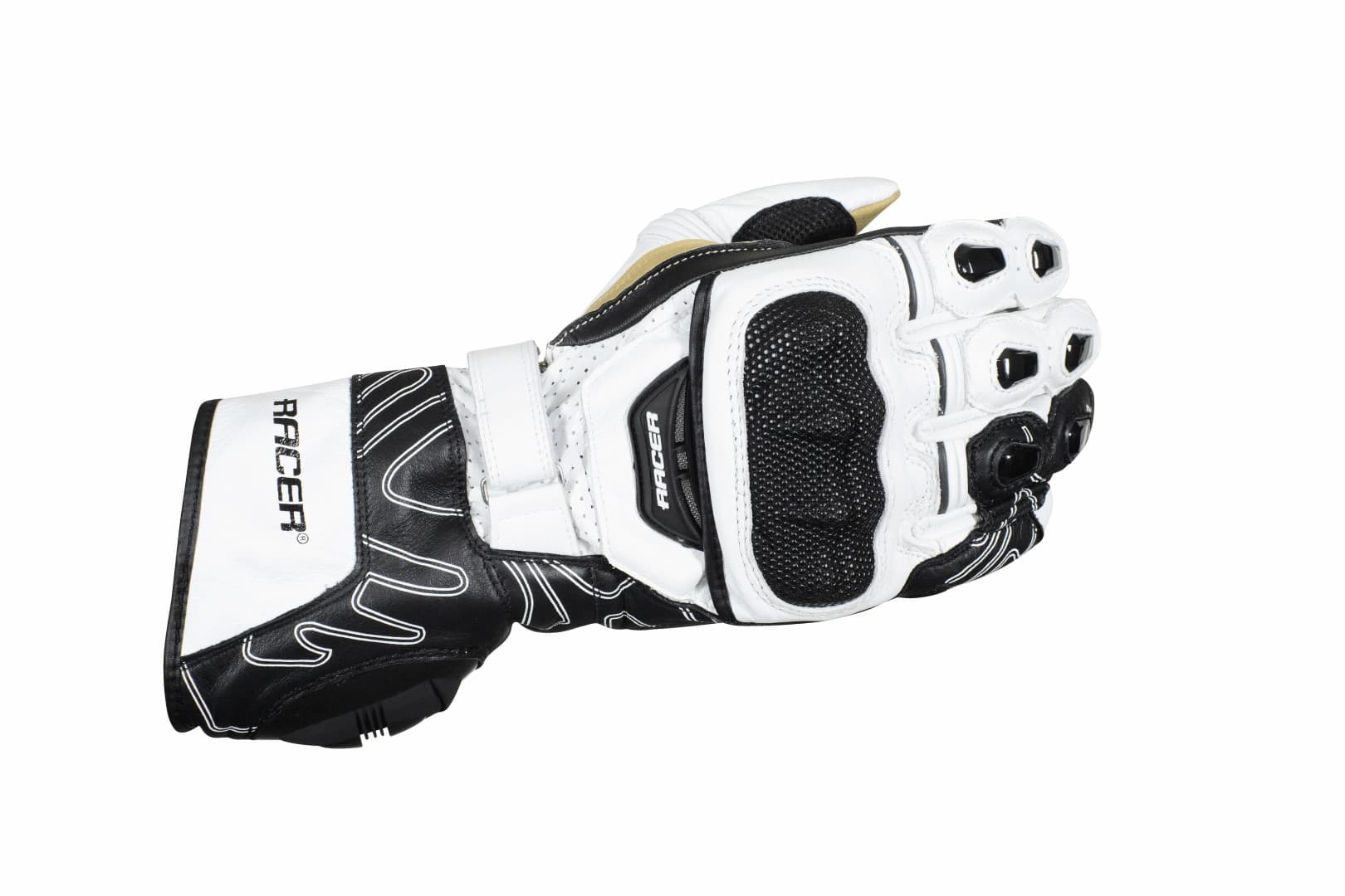 Handschuh HIGH SPEED black/white 3XL