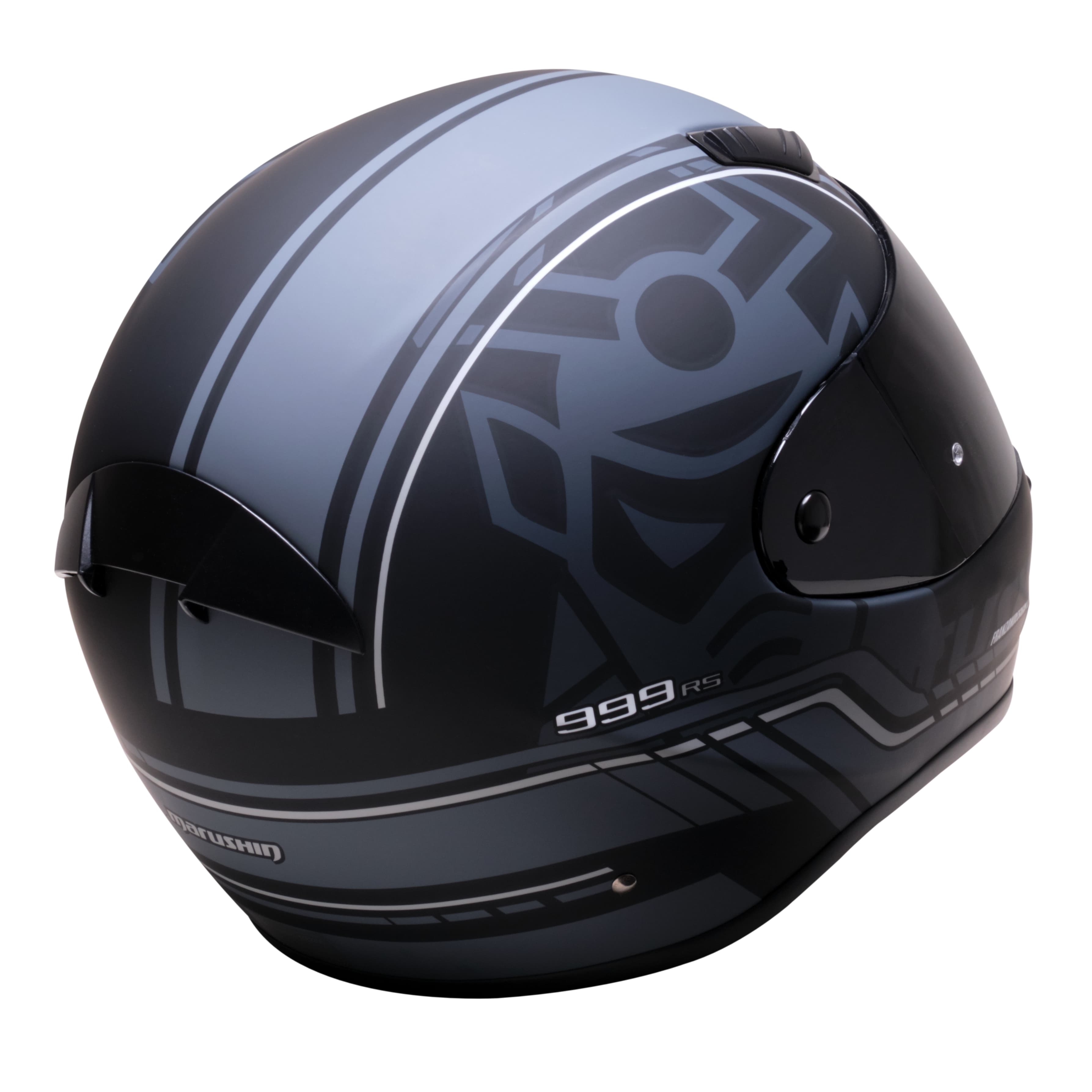 Marushin FullFace 999 RS Comfort, Laser matt black XS