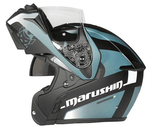 Marushin FlipUp M-410 Guardian black/grey/white XXL