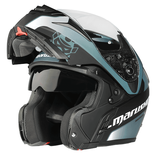 Marushin FlipUp M-410 Guardian black/grey/white XXL