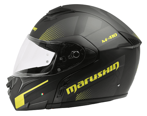 Marushin FlipUp M-410 Loop Black Fluo Yellow XXL