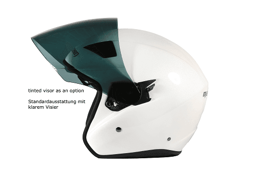 Marushin OpenFace M-610, silver XS