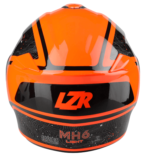 LZR FlipUp MH-6 - Light black/red fluo M