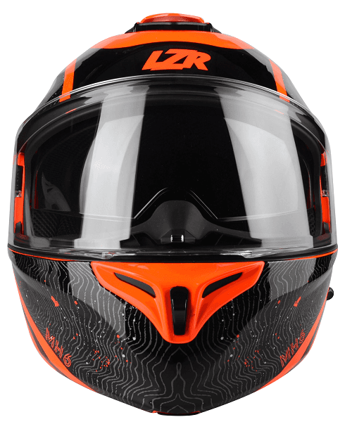 LZR FlipUp MH-6 - Light black/red fluo M