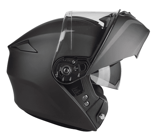LZR FlipUp MH-6 matt black L
