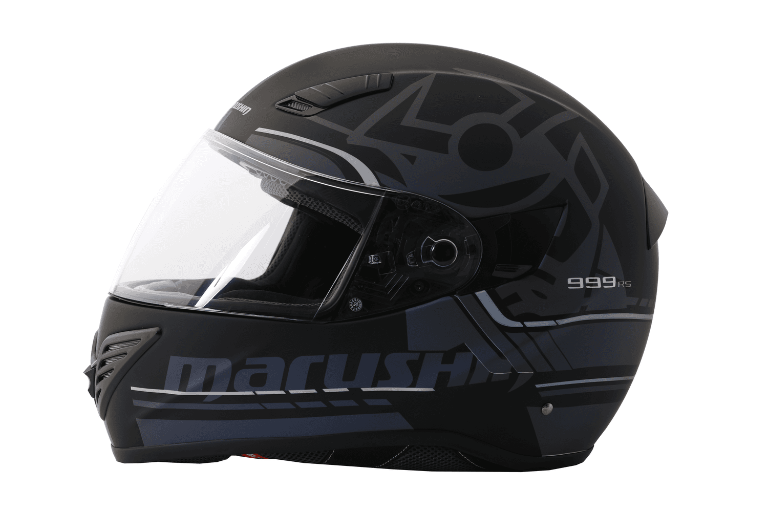 Marushin FullFace 999 RS Comfort, Laser matt black XS