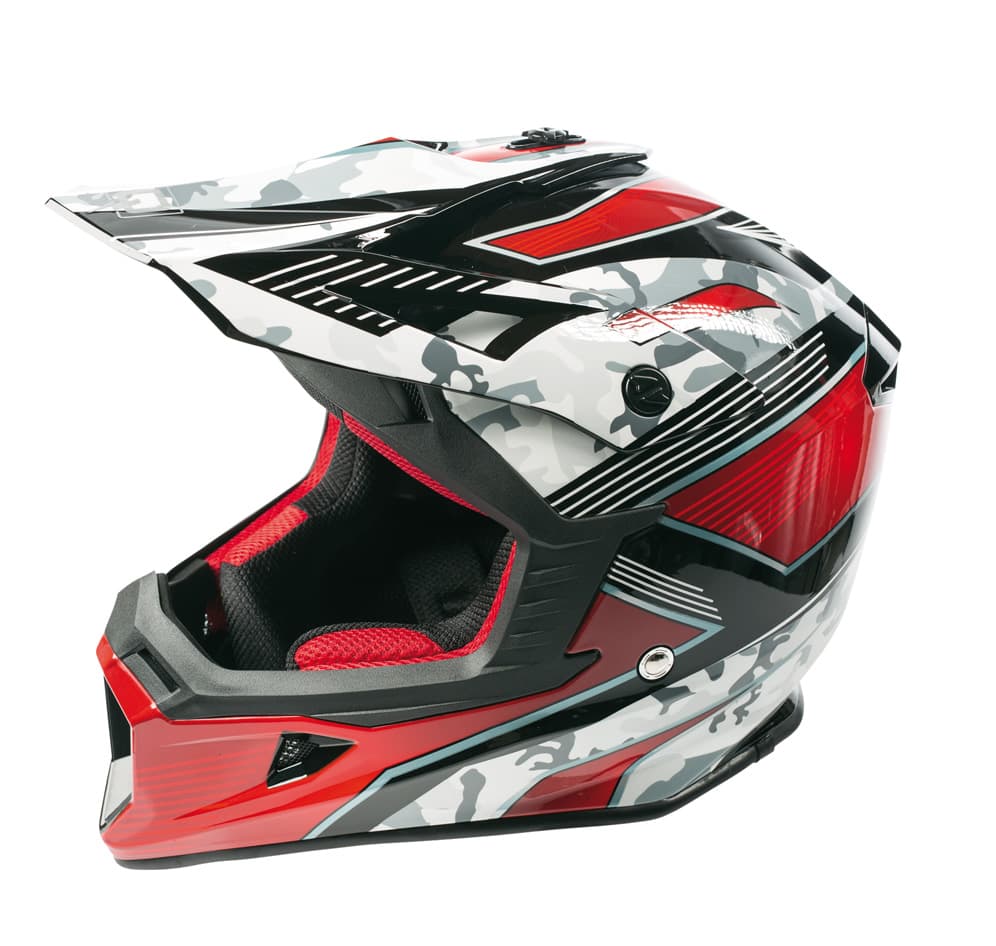 HELM MX SPA black/red/grey XL